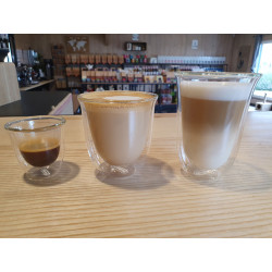 Tasses de 6, 19 et 22cl