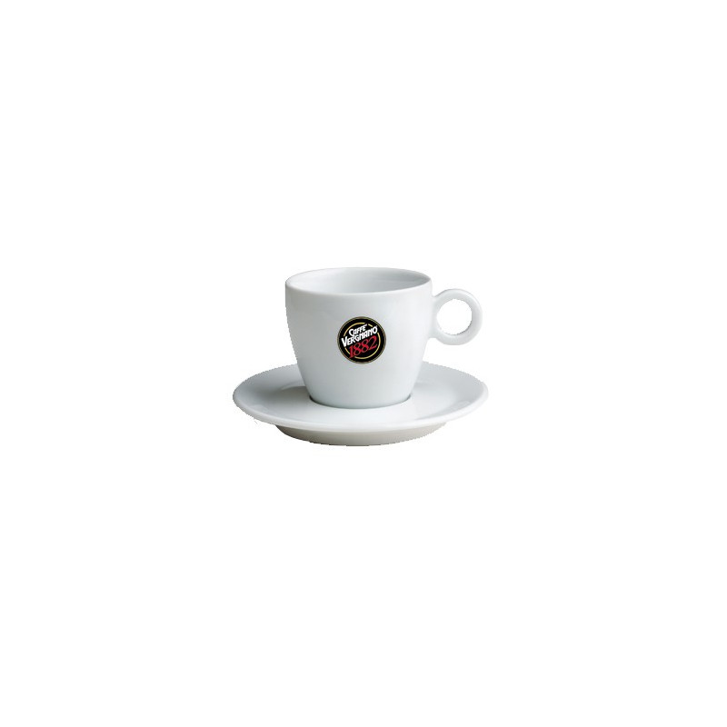 Tasses et sous-tasses à cappuccino Vergnano (x6) Tasses et sous-tasses à cappuccino Vergnano (x6)