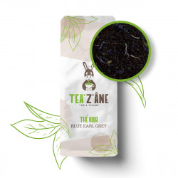 Thé noir Blue Earl Grey - Tea'z'âne