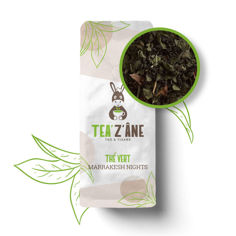 Thé à la menthe Tea'z'âne Thé à la menthe Tea'z'âne