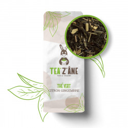 Thé vert au citron et gingembre