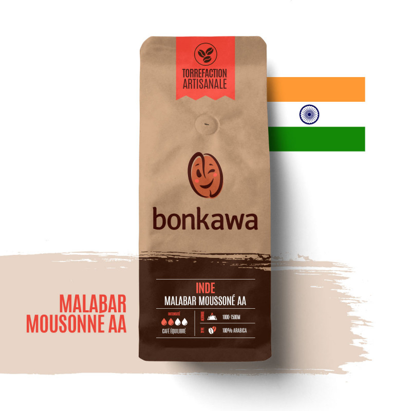 Café des Indes Malabar Moussonné AA Café des Indes Malabar Moussonné AA