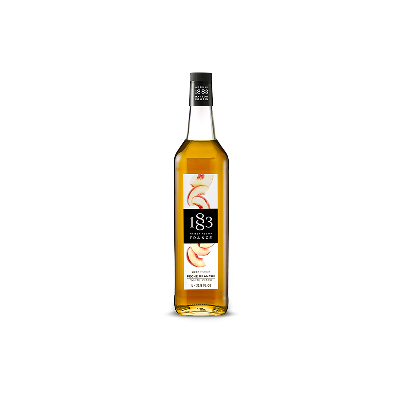 Sirop Routin 1883 Pêche Blanche 1L Sirop Routin 1883 Pêche Blanche 1L