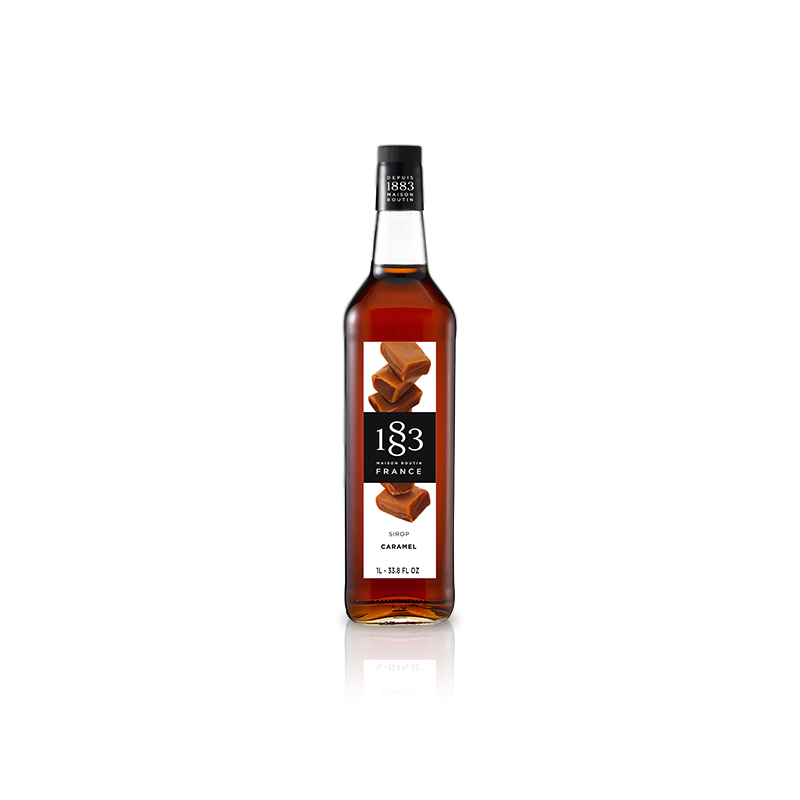 Sirop Routin 1883 Caramel Nature 1L Sirop Routin 1883 Caramel Nature 1L