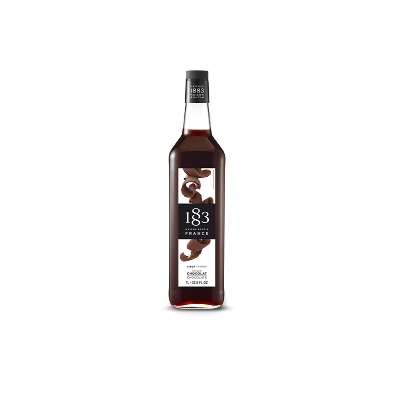 Sirop Routin 1883 Chocolat Noir 1L Sirop Routin 1883 Chocolat Noir 1L