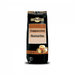 Poche d'1Kg de cappuccino à la noisette de la marque Caprimo
