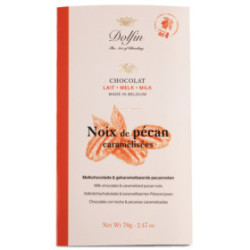 Tablette 70g - Lait & Noix de Pécan