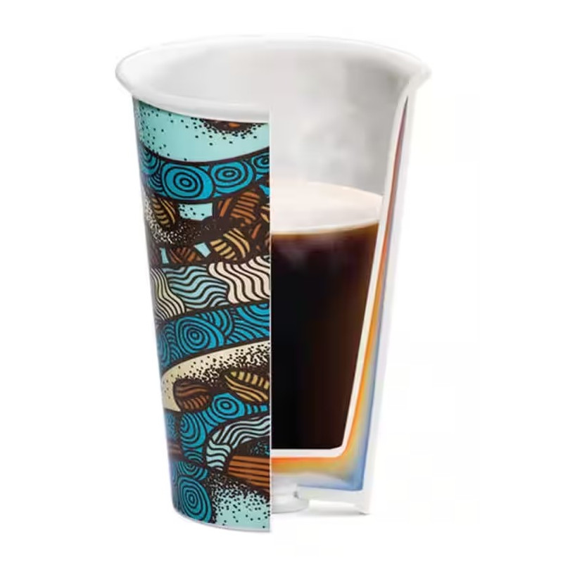 coupe latérale du mug Taster coupe latérale du mug Taster
