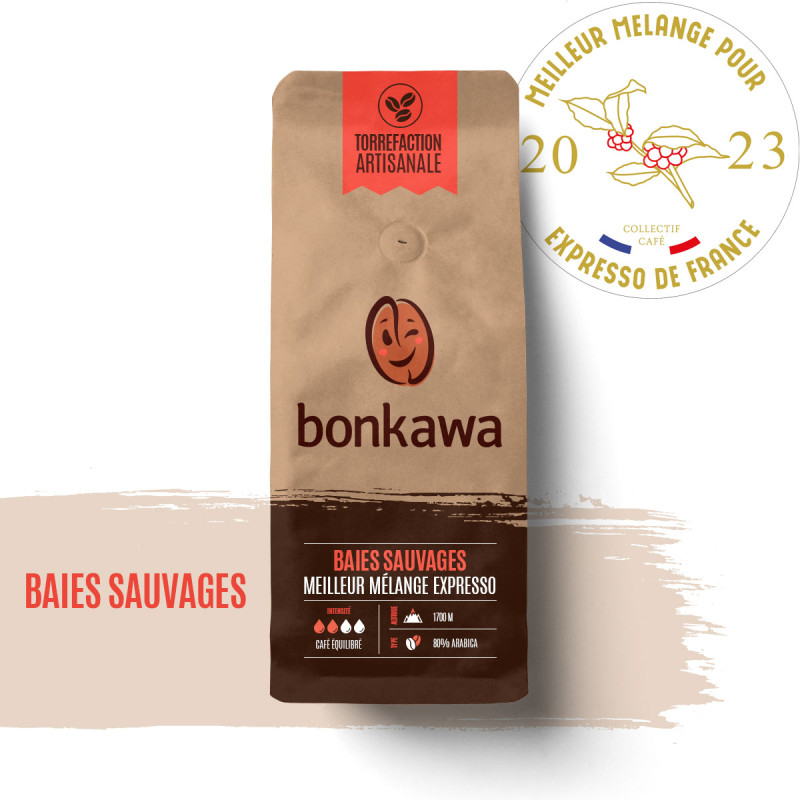 Baies-Sauvage Meilleur Mélange pour Expresso de France 2023 Baies-Sauvage Meilleur Mélange pour Expresso de France 2023