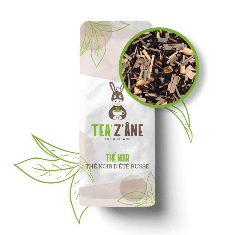 Thé noir d'été Russe par Tea'z'âne Thé noir d'été Russe par Tea'z'âne