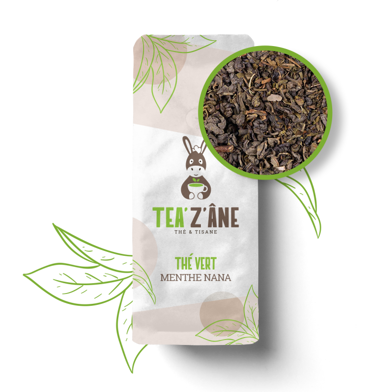 sachet Thé vert menthe nana sachet Thé vert menthe nana