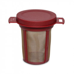 Filtre à thé permanent rouge Ø6 cm