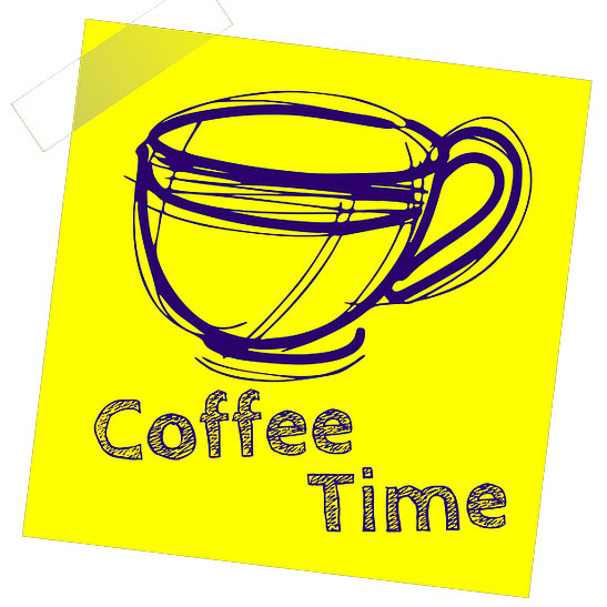 La pause café au bureau