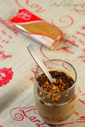 Verrines au café chocolat speculoos