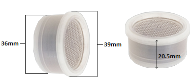 La capsule FAP fait 36mm de diamètre et 20.5mm de hauteur