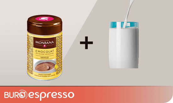 Préparation du chocolat arôme vanille