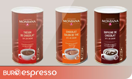 Le chocolat en poudre Monbana