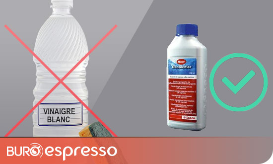 Utilisez du détartrant liquide